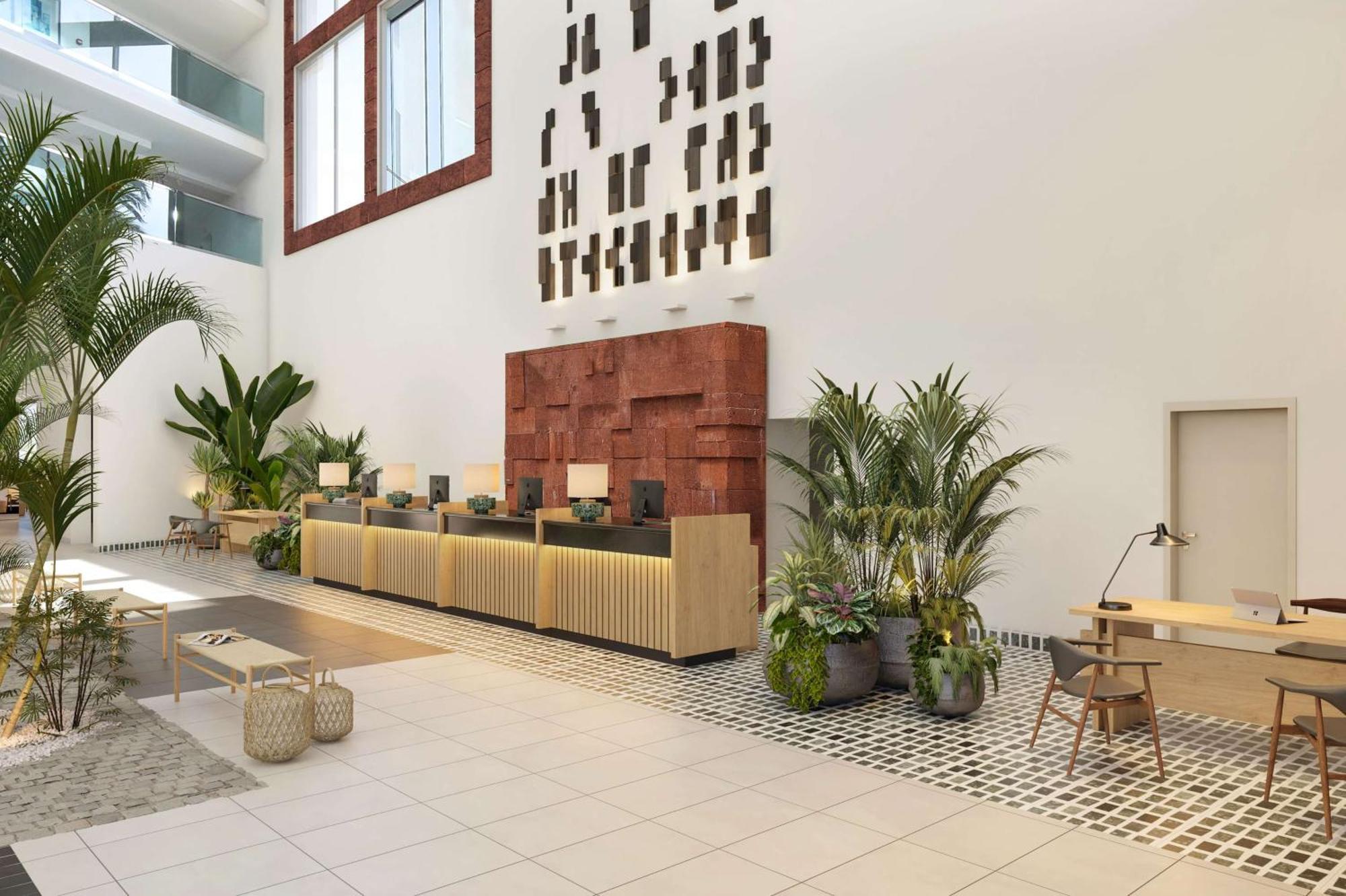 富埃特文图拉梅里亚酒店 科斯塔卡玛 外观 照片 Interior of the hotel